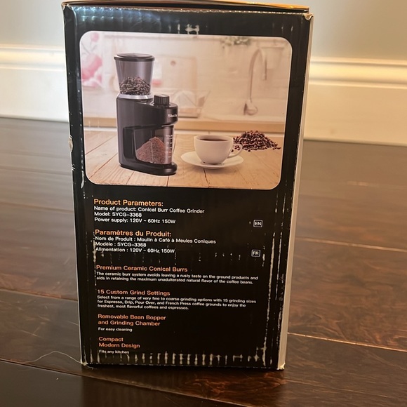 Sboly coffee grinder NIB - Picture 8 of 8